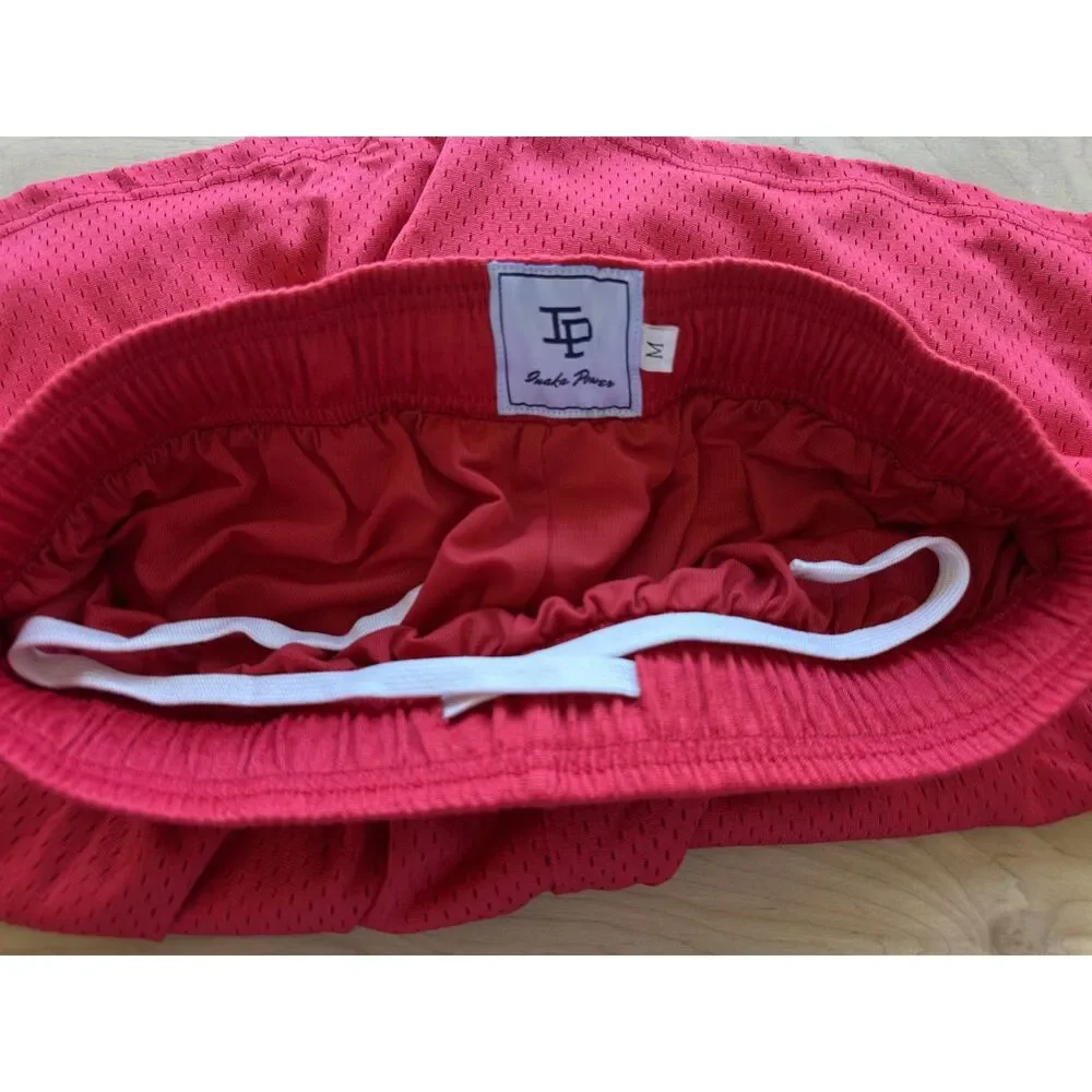 Inaka Power Mesh Shorts Men’s Medium Red White IP Athletic Gym Limited Release